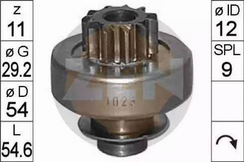 ERA 225481 - Pinion, starter www.parts5.com