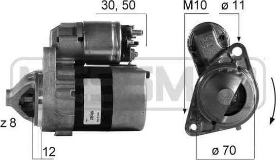 ERA 220495A - Стартер www.parts5.com