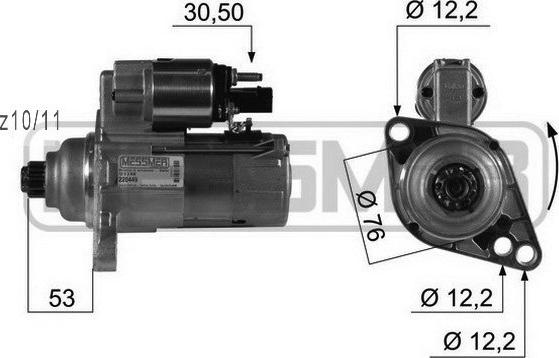 ERA 220449A - Motor de arranque www.parts5.com