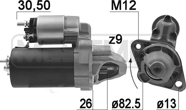 ERA 220476A - Motor de arranque www.parts5.com