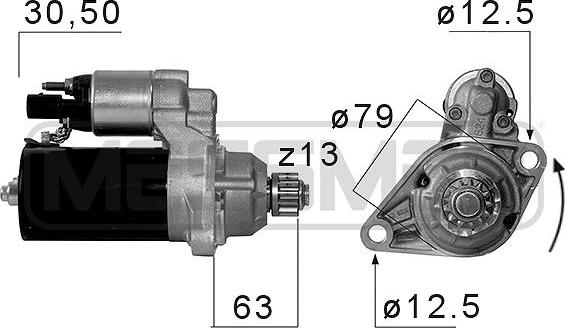 ERA 220674A - Starter www.parts5.com