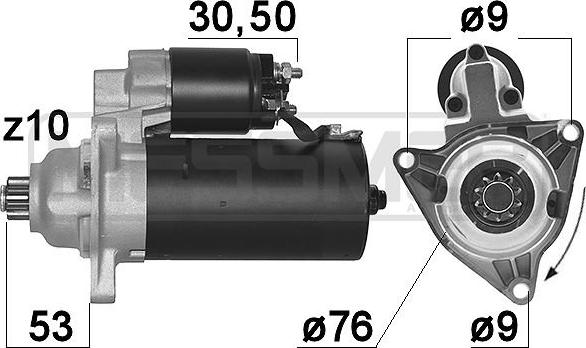 ERA 220085A - Стартер www.parts5.com