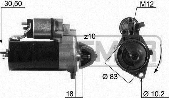 ERA 220132A - Starter www.parts5.com