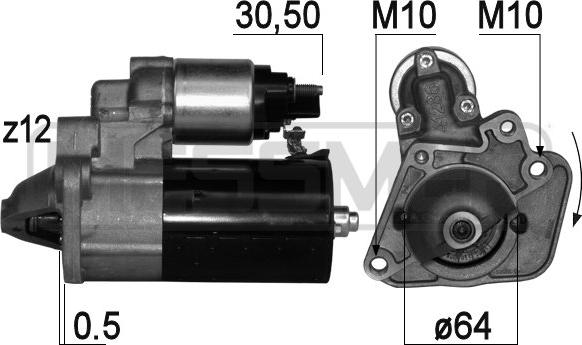 ERA 220816 - Startér www.parts5.com