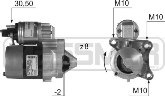 ERA 220399A - Startér www.parts5.com