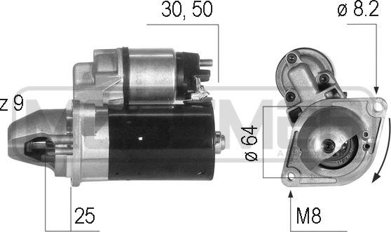 ERA 220211A - Starter www.parts5.com