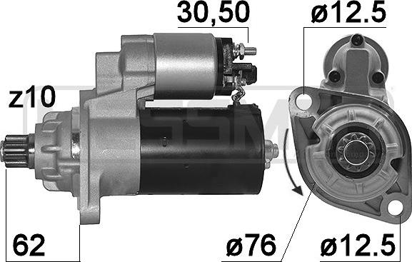 ERA 220213A - Starter www.parts5.com