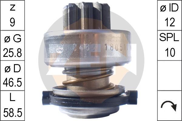 ERA ZN0482 - Pinion electromotor www.parts5.com