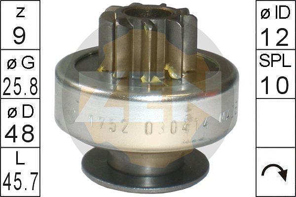 ERA ZN1752 - Pinion electromotor www.parts5.com