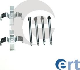 ERT 420002 - Σετ βοηθ. εξαρτημάτων, τακάκια φρένων www.parts5.com