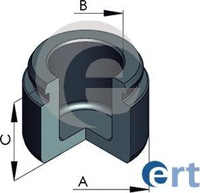 ERT 151260-C - Поршень, корпус скобы тормоза www.parts5.com