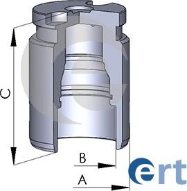 ERT 150400-C - Πιστόνι, δαγκάνα φρένων www.parts5.com