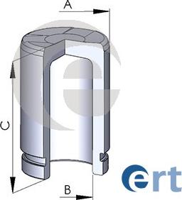 ERT 150704-C - Piest brzdového strmeňa www.parts5.com