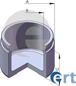 ERT 151397-C - Píst, brzdový třmen www.parts5.com