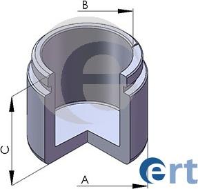 ERT 150897-C - Piston, brake caliper www.parts5.com