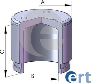 ERT 150292-C - Piston, etrier frana www.parts5.com