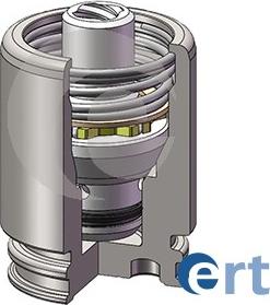 ERT 150763K - Piston, fren kaliperi www.parts5.com