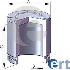 ERT 151739-C - Piston, brake caliper www.parts5.com