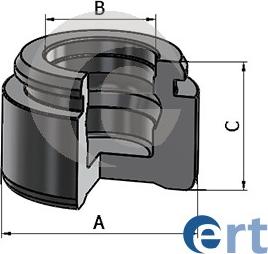 ERT 151686-C - Piston, brake caliper www.parts5.com