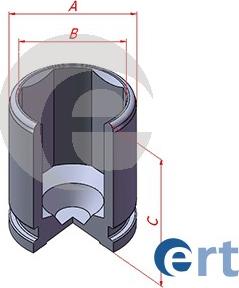 ERT 151198-C - Piest brzdového strmeňa www.parts5.com