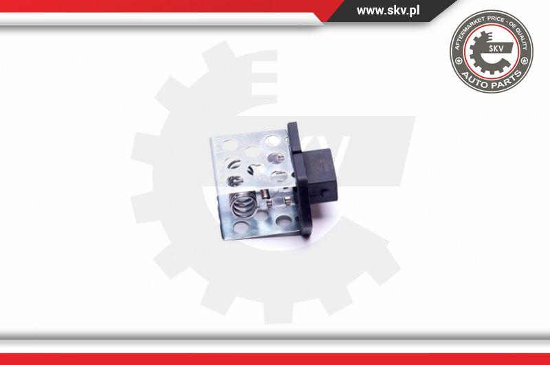 Esen SKV 94SKV098 - Resistor, interior blower www.parts5.com