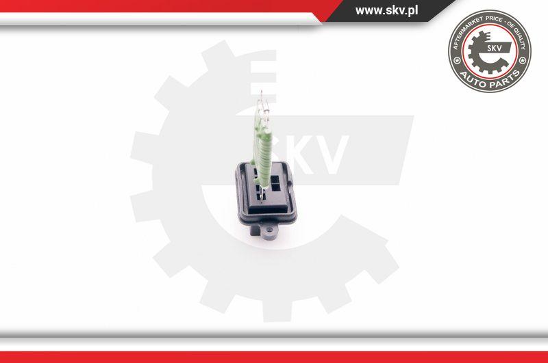 Esen SKV 94SKV025 - Resistor, interior blower parts5.com