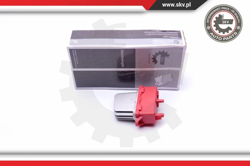 Esen SKV 94SKV077 - Resistor, interior blower www.parts5.com