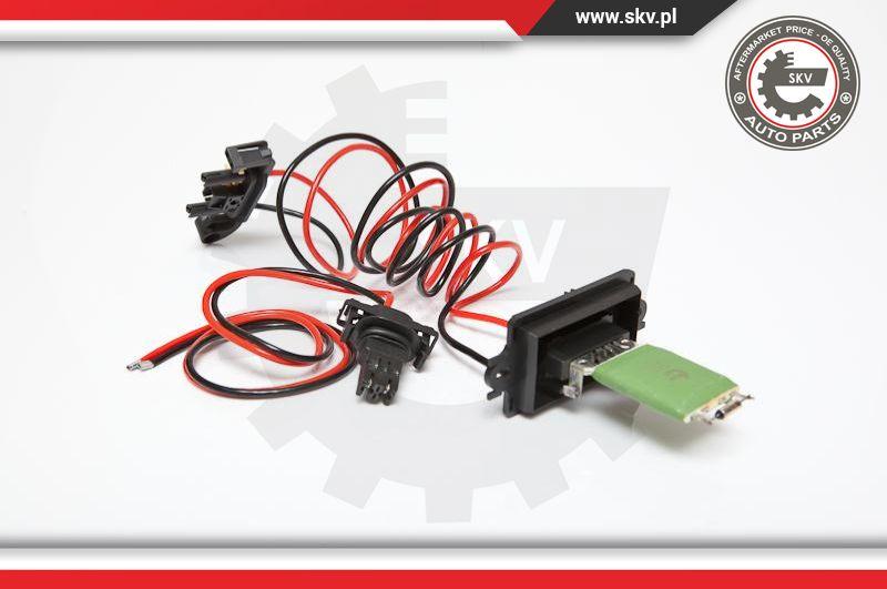 Esen SKV 95SKV043 - Сопротивление, реле, вентилятор салона www.parts5.com