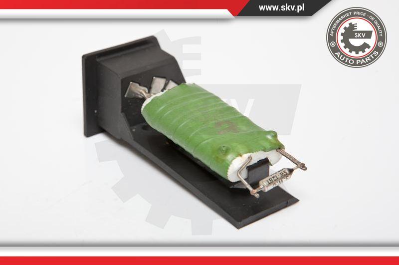 Esen SKV 95SKV058 - Resistor, interior blower parts5.com