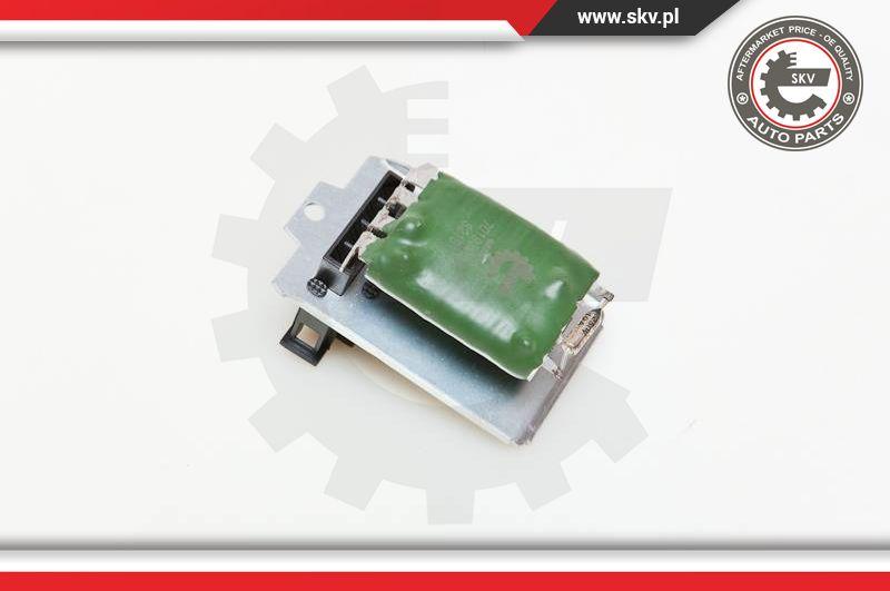 Esen SKV 95SKV013 - Resistor, interior blower www.parts5.com