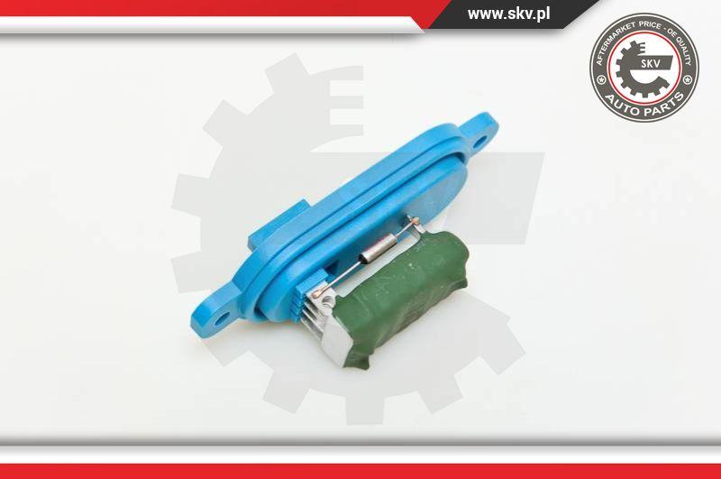 Esen SKV 95SKV012 - Resistor, interior blower www.parts5.com