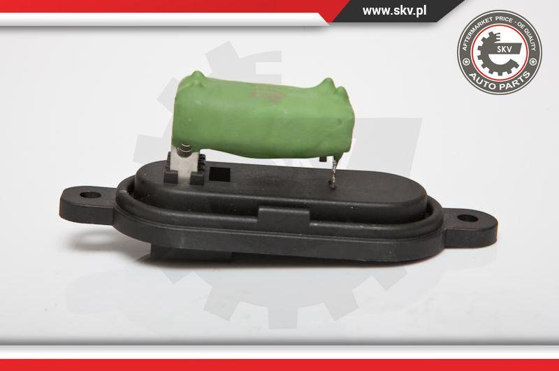 Esen SKV 95SKV039 - Resistor, interior blower www.parts5.com