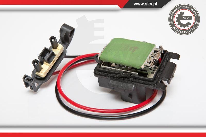 Esen SKV 95SKV037 - Résistance, pulseur d'air habitacle www.parts5.com