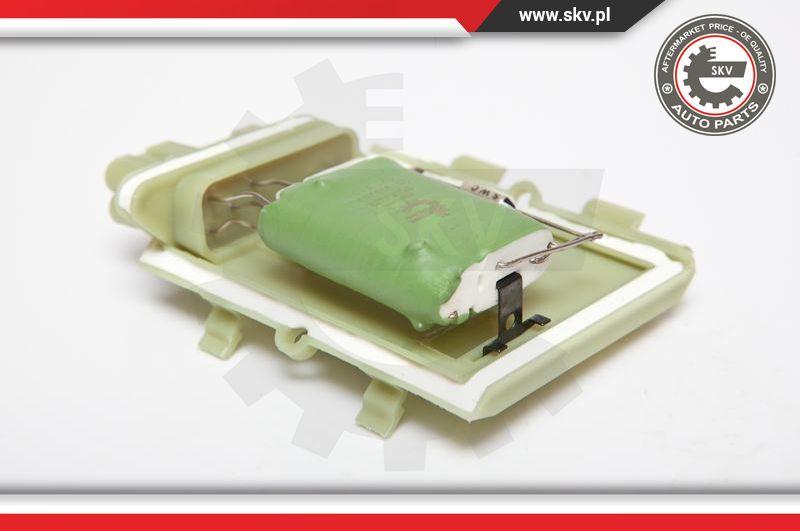 Esen SKV 95SKV020 - Resistor, interior blower www.parts5.com