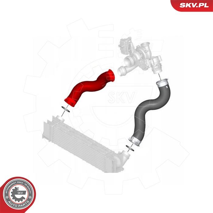 Esen SKV 43SKV430 - Charger Intake Air Hose www.parts5.com