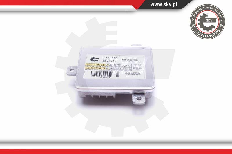 Esen SKV 59SKV003 - Upravljački uređaj, osvjetljenje www.parts5.com