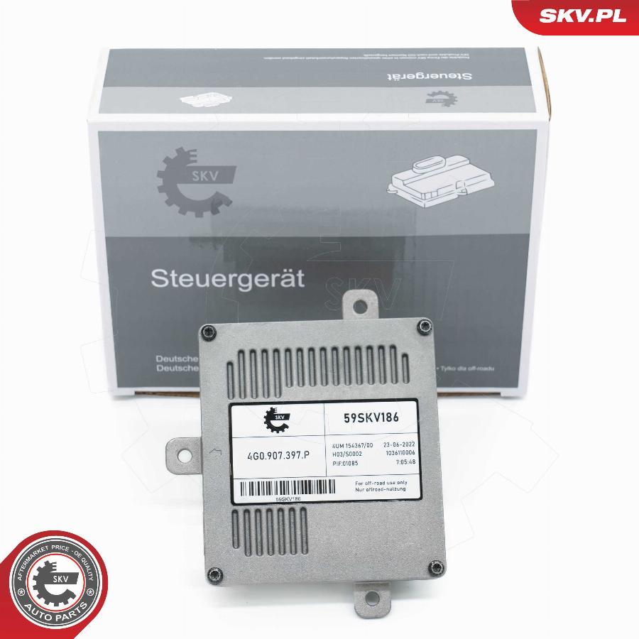 Esen SKV 59SKV186 - Control Unit, lights www.parts5.com