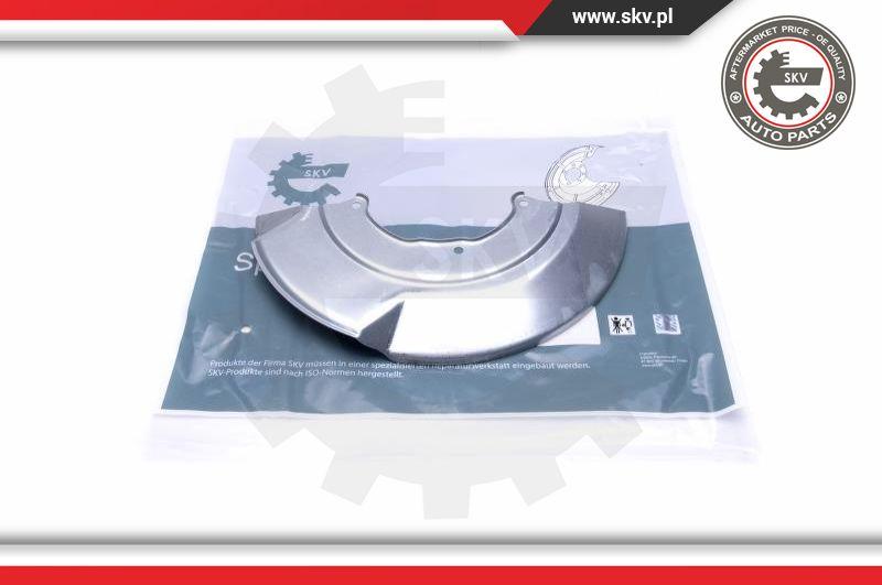 Esen SKV 57SKV165 - Chapa protectora contra salpicaduras, disco de freno www.parts5.com