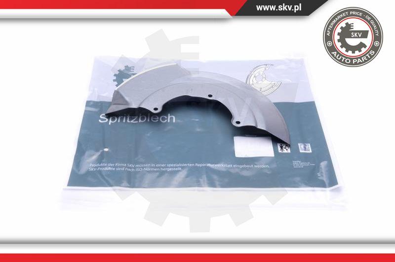 Esen SKV 57SKV166 - Chapa protectora contra salpicaduras, disco de freno www.parts5.com