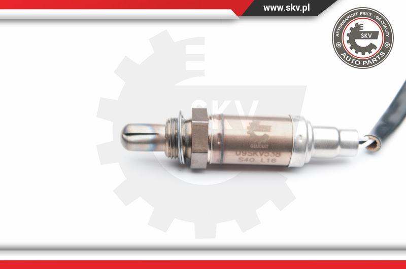 Esen SKV 09SKV538 - Αισθητήρας λάμδα www.parts5.com