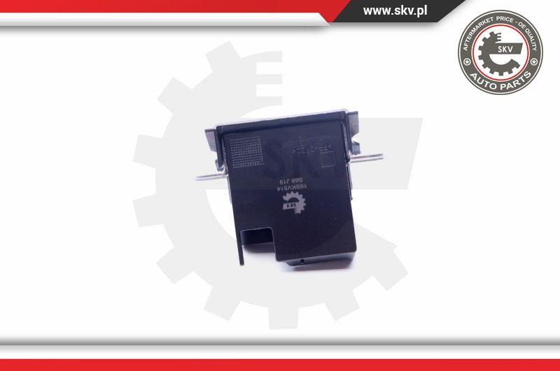 Esen SKV 16SKV514 - Cerradura de la puerta del maletero www.parts5.com