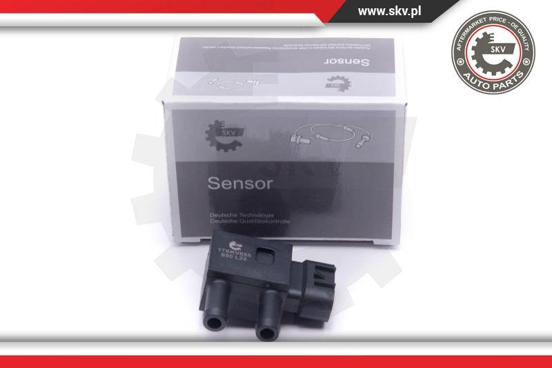 Esen SKV 17SKV655 - Датчик, давление выхлопных газов www.parts5.com