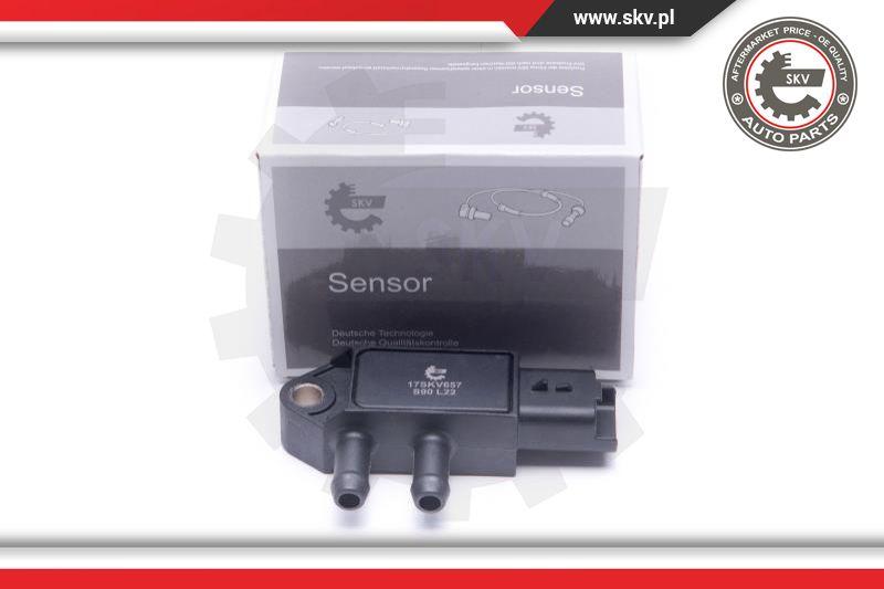 Esen SKV 17SKV657 - Sensor, presión gas de escape www.parts5.com