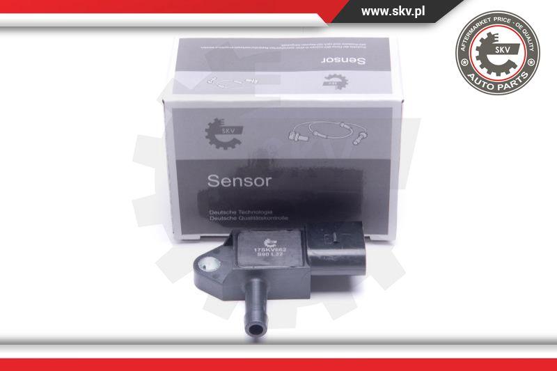 Esen SKV 17SKV662 - Sensor, exhaust pressure www.parts5.com