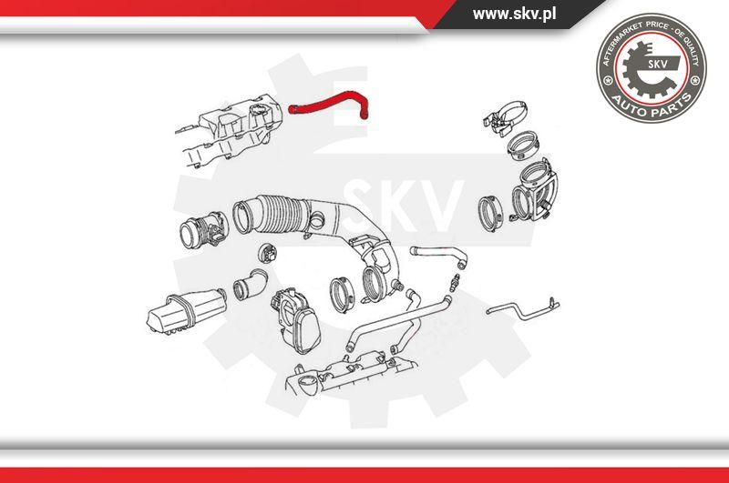 Esen SKV 31SKV117 - Oil Hose www.parts5.com