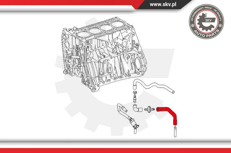 Esen SKV 31SKV128 - Oil Hose www.parts5.com