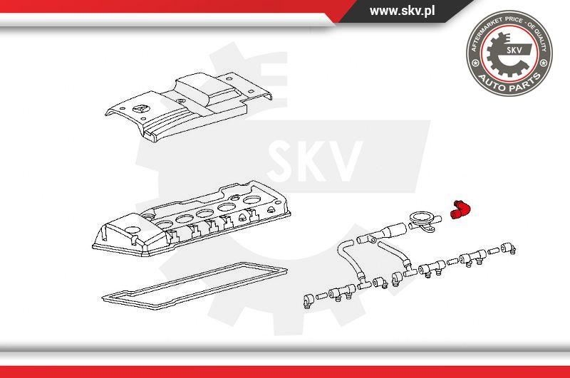 Esen SKV 31SKV127 - Oil Hose www.parts5.com