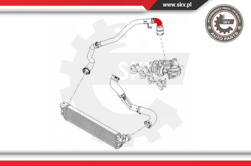 Esen SKV 24SKV965 - Ladeluftschlauch www.parts5.com