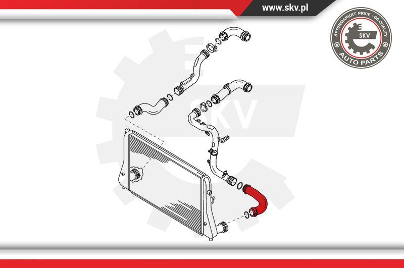 Esen SKV 24SKV072 - Furtun ear supraalimentare www.parts5.com