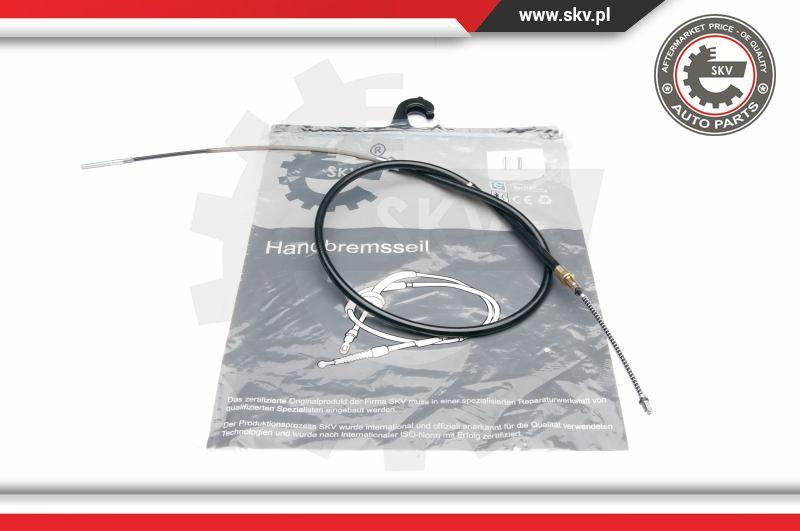 Esen SKV 25SKV456 - Cable de accionamiento, freno de estacionamiento www.parts5.com